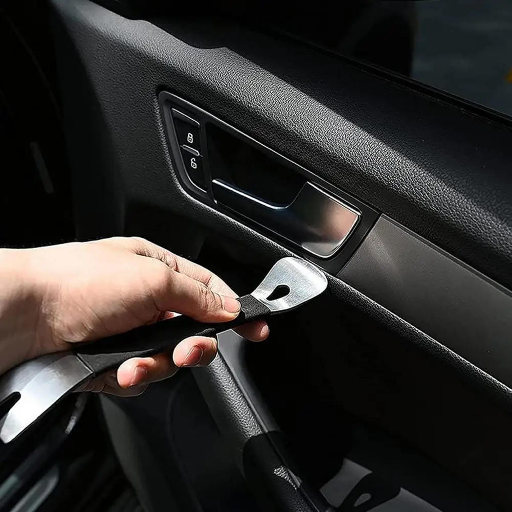 Auto Trim Removal Tool Car Accessories Effortlessly Remove Car Trims with Ergonomic Auto Clip Pry Boards Portable for Audio