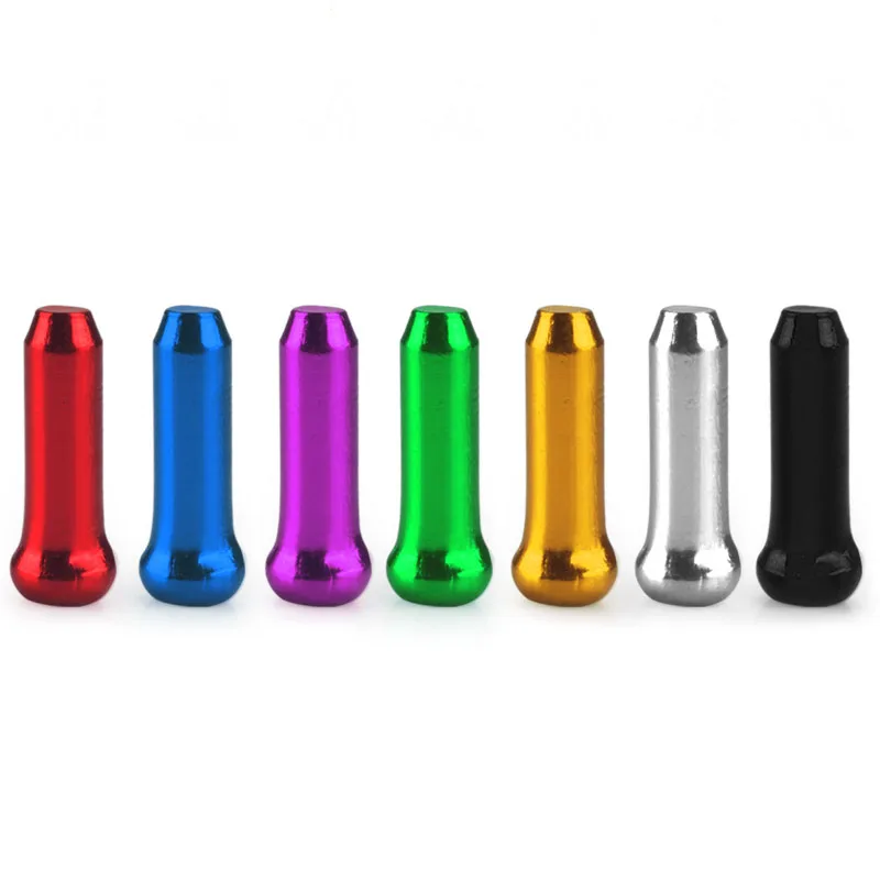 Bicycle Cable End Caps 10/50/100 Pcs Bike Brake Shifter Aluminum Inner Cable Tips Crimps Cycle Parts