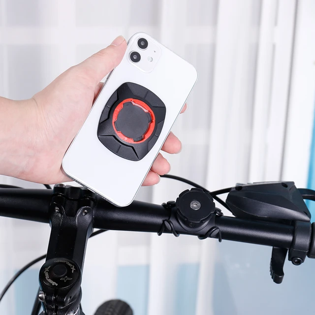 Fahrrad telefon halter, Fahrrads chaft Handy halterung, universelles  Aluminium-MTB/Rennrad-Fahrrad klemm schloss, schnelles Anbringen/Abnehmen -  AliExpress