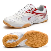 QUAOAR New Professional Table Tennis Shoes Men Women Anti Slip Badmintons for Couples Blue Red Light Weight Badminton Sneakers 1
