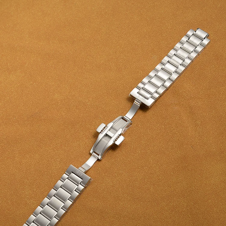 20mm T060407A NEW Pure Solid Stainless steel Watchband Watch Strap Bracelets For Fit T060407
