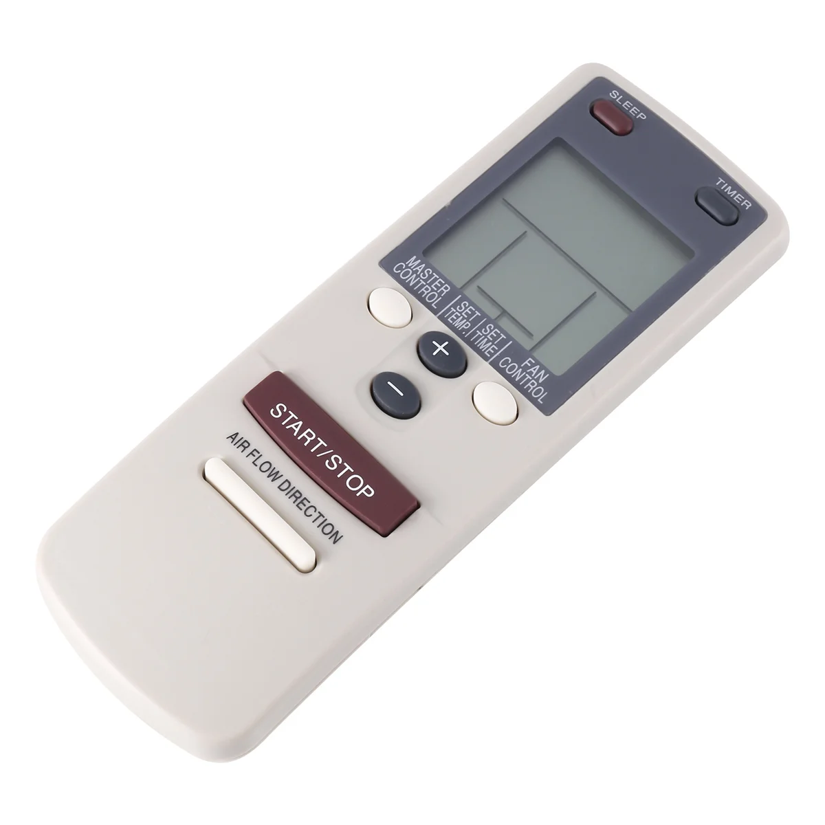 Telecomando Di Ricambio Per Climatizzatori Fujitsu AR-AB8, AR-AB9, AR-AB10 - Con Distanza >10m - Plastica ABS, 2 Batterie AAA Non Incluse - 2