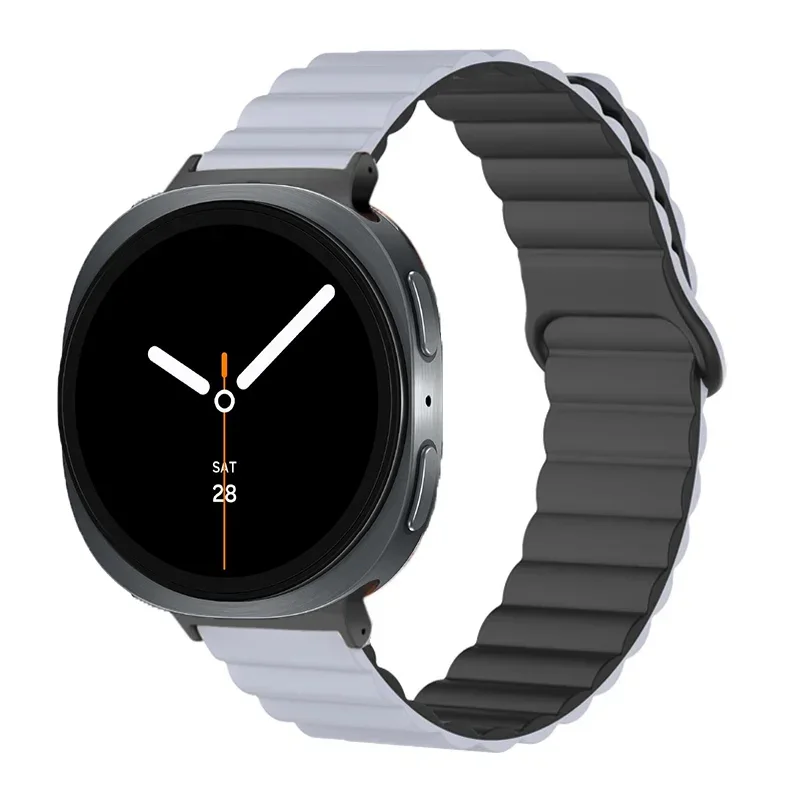 Magnetic Loop Silicone Sport Bracelet Wristband Strap