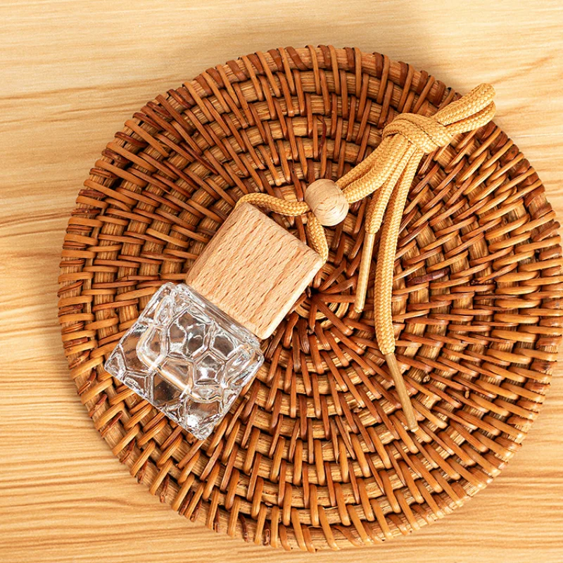 木の蓋付きミニ香水瓶,空のフレグランスフレグランスボトル