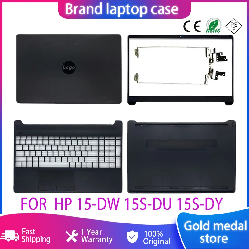 For New Hp 15dw 15sdu 15sdy Dr Tpnc139 Laptop Lcd Back Cover Front