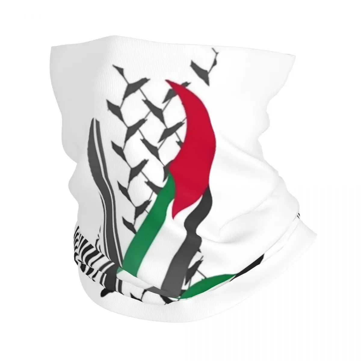 

Palestinian Keffiyeh Palestine Map Bandana Neck Gaiter Printed Balaclavas Magic Scarf Headwear Fishing Unisex Adult Windproof