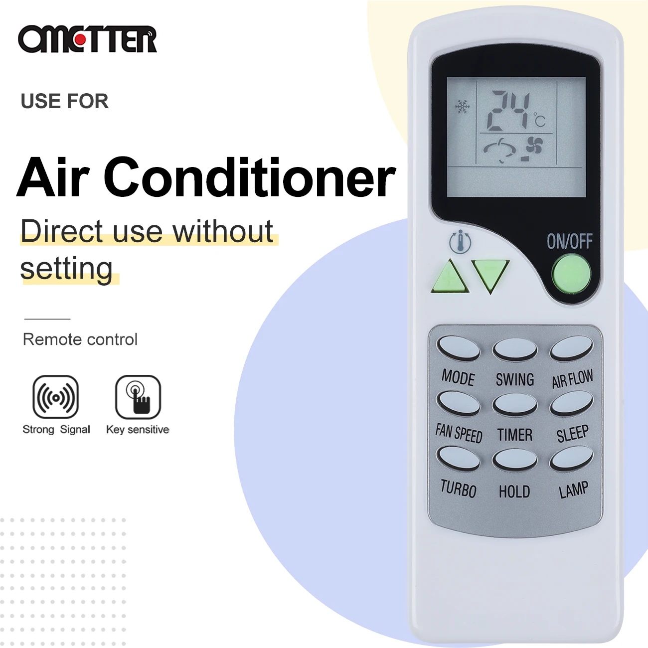 JISOWA AC Mando A Distancia Para Aire Acondicionado Chigo A/C ZH