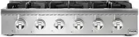 KITCHEN Pro-Style Gas Rangetop with 6 Sealed Burners 36 - Inch, Stainless Steel HRT3618U 1