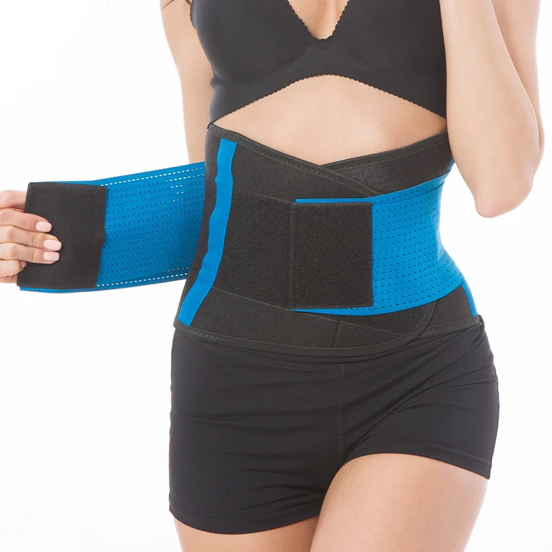 

Фиксация поясничного диска Поддержка защиты талии спортивный ремень потоотделение тренировка Профессиональный компрессионный и высокоэластичный ремень