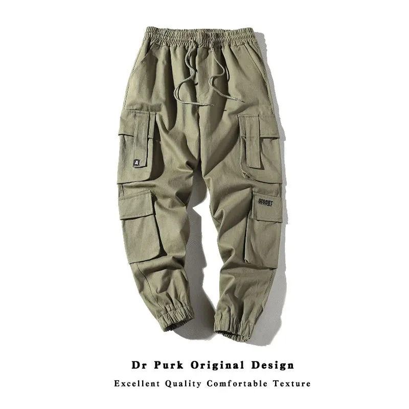 Cargo Pants Men Streetwear New Vintage Baggy Pants Casual Korea