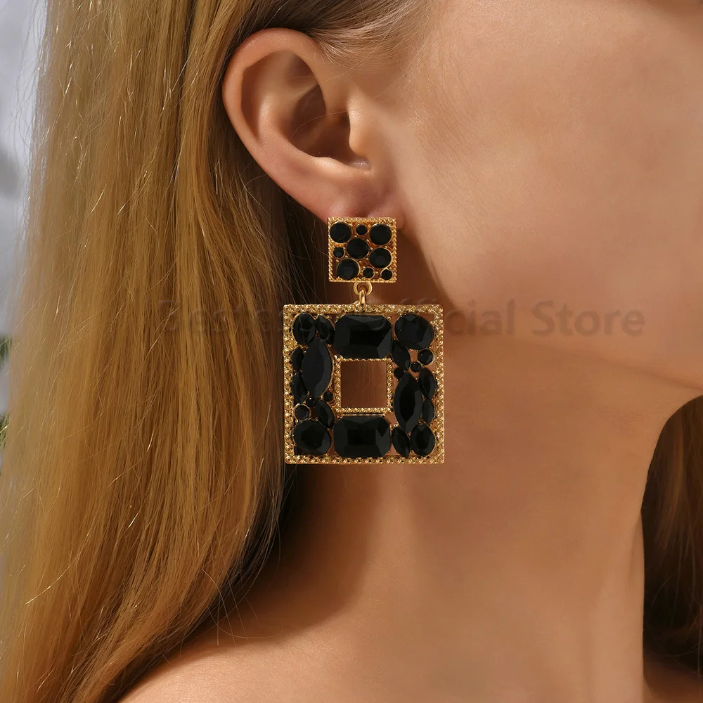 Luxury Designer Square Stud Earrings For Men And Women Hip Hop Jewelry With  Mens Diamond Stud Earrings And Zircon Accents For Bling And Hiphop Fashion  From Emilyqun, $25.32 | DHgate.Com
