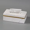 Nordic Modern Natural Marble Tissue Box Rectangular Light Luxury Paper Box Home Hotel Model Room Ornaments Creative Crafts 2