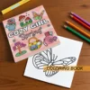 Cozy Girl Spring Art Coloring Book Adventure Color Cozy Adult Picture Book 24Page Cute Drawing Books Perfect Gift For Relaxation 3