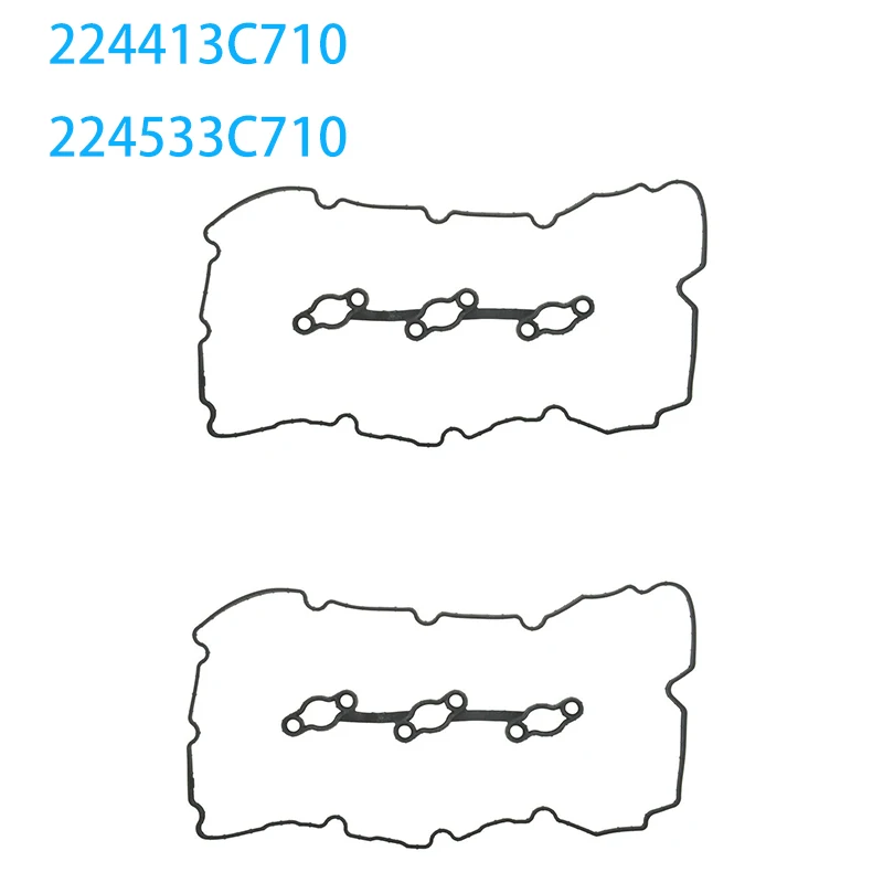 2PCS Engine Valve Cover Gasket for Hyundai Veracruz Azera for kia Sorento Borrego 22441-3C710 22453-3C710 rocker cover gasket