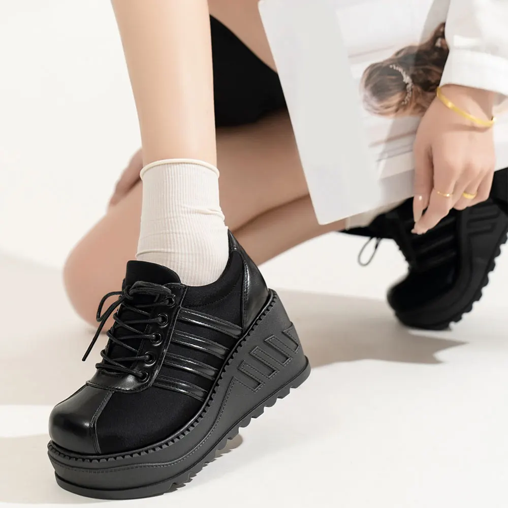 Gothic BIGフーディ Black Amazon.com | Gothniero Women Black Platform Boots Combat