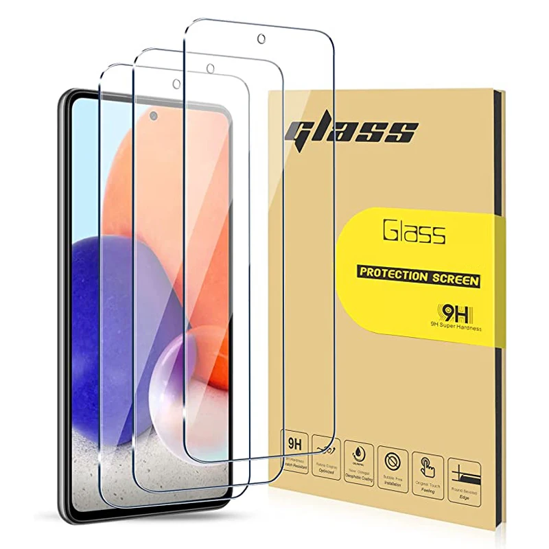 

For Samsung Galaxy A73 6.7'' Screen Protector Anti-shatter Protective Film A73 Screen Guard Tempered Glass For Samsung A73 5G