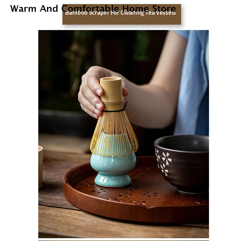Handcrafted Bamboo Matcha Whisk - Organic Traditional Japanese Tea Tool