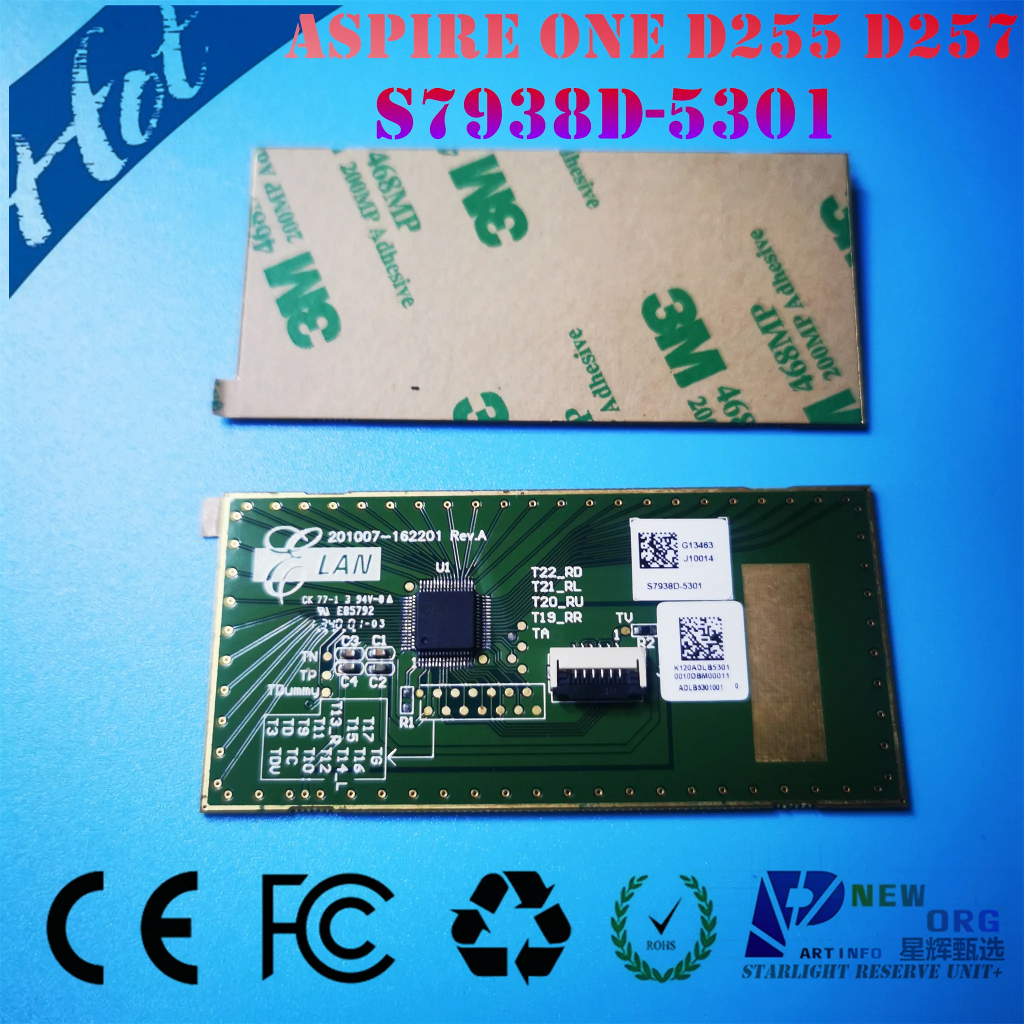 Laptop touchpad for ACER Aspire ONE D255 D260 D257 D270 D255E 522 AOD257 AOD260 AO521 AO532 AO533 532 532H 521 533 S7938D-5301