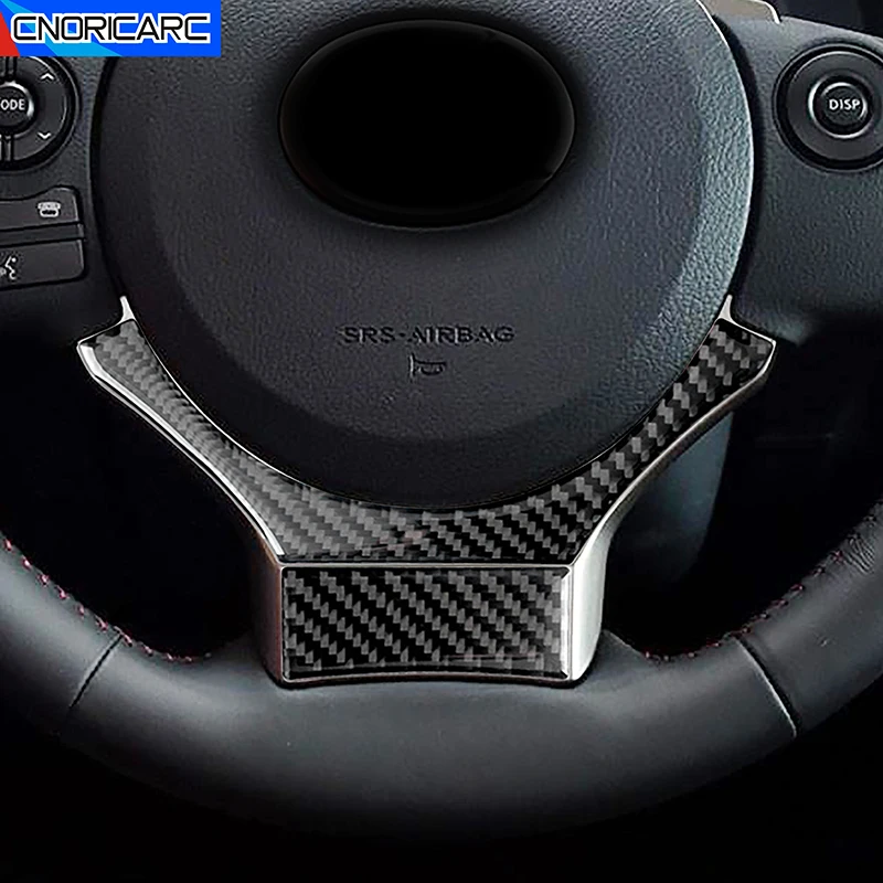 

Панель рулевого колеса из углеродного волокна, Нижняя крышка, отделка, декоративные наклейки для Lexus CT 2011-2017, аксессуары для салона автомобиля