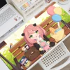 Spy x Family 80x30cm XL Lockedge Office Computer Desk Mat Table Keyboard Big Mouse Pad Laptop Cushion Non-slip  Bedroom 6