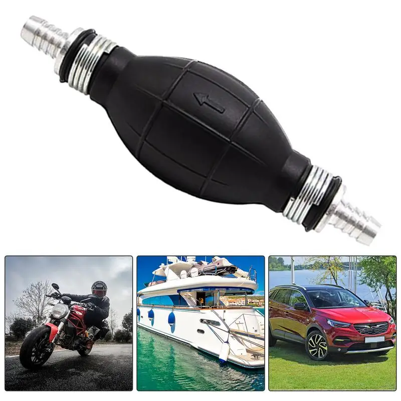 Siphon Pump Universal Siphon Hose Oil Car Manual Fuel Tank Suction Oil Transfer Fuel Pump Petrol Diesel Liquid For Gas Gasoline