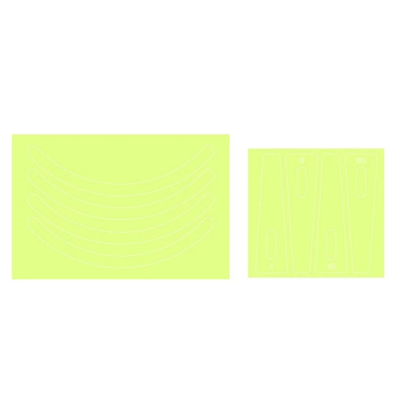 PVC Self-adhesive Stickers Lightweight Fluorescent Decals Scratch-resistant Protective Film for Avata