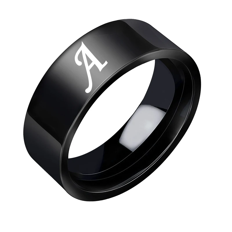 Stainless Steel Ring Adjustable Opening Men's Party Jewelry stainless steel ring finger ring opening ring adjustable rings jewelry accessories