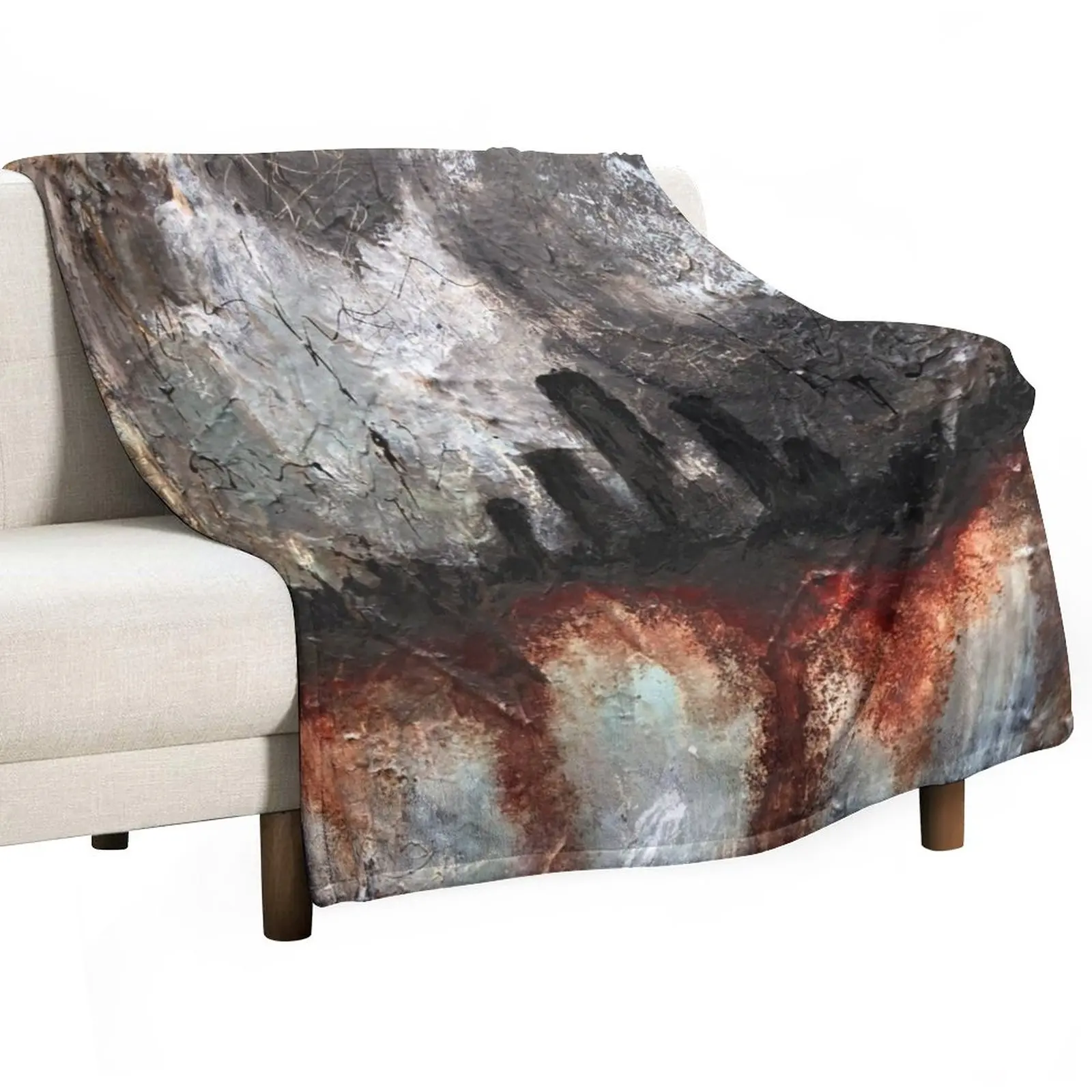 

Disaster Throw Blanket Retro Blankets Polar blanket