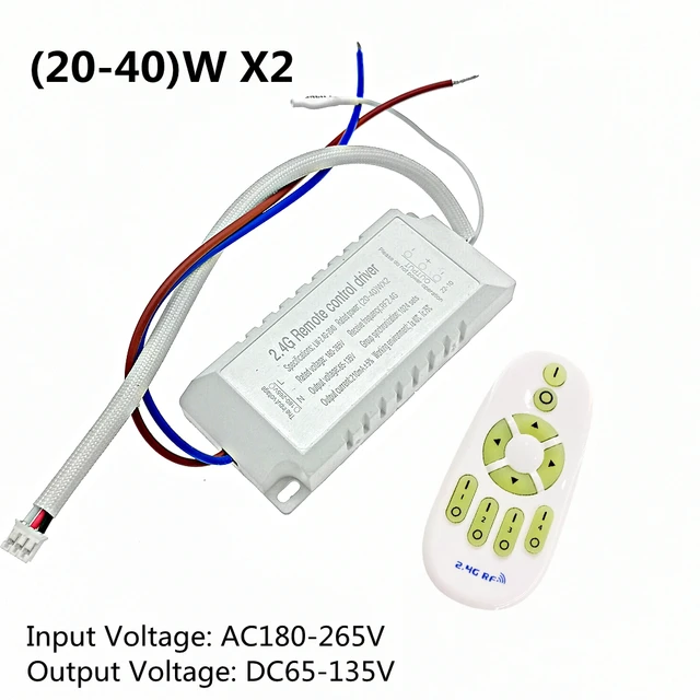 LED Driver Light Transformers 20W80W120W x2 210mAWith 2.4G RF Remote