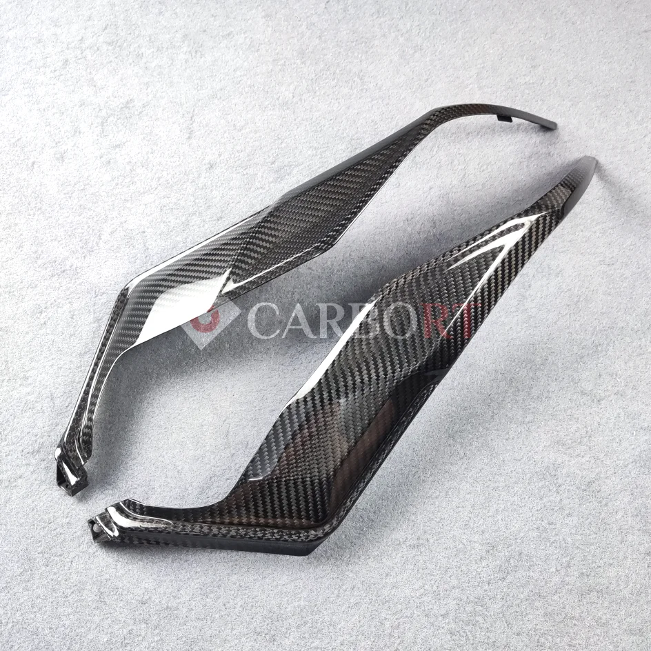 For Triumph Street Triple 765 R RS Carbon Fiber Fairing Kit Frame Guard Front Rear Fender Tank Cover Panel