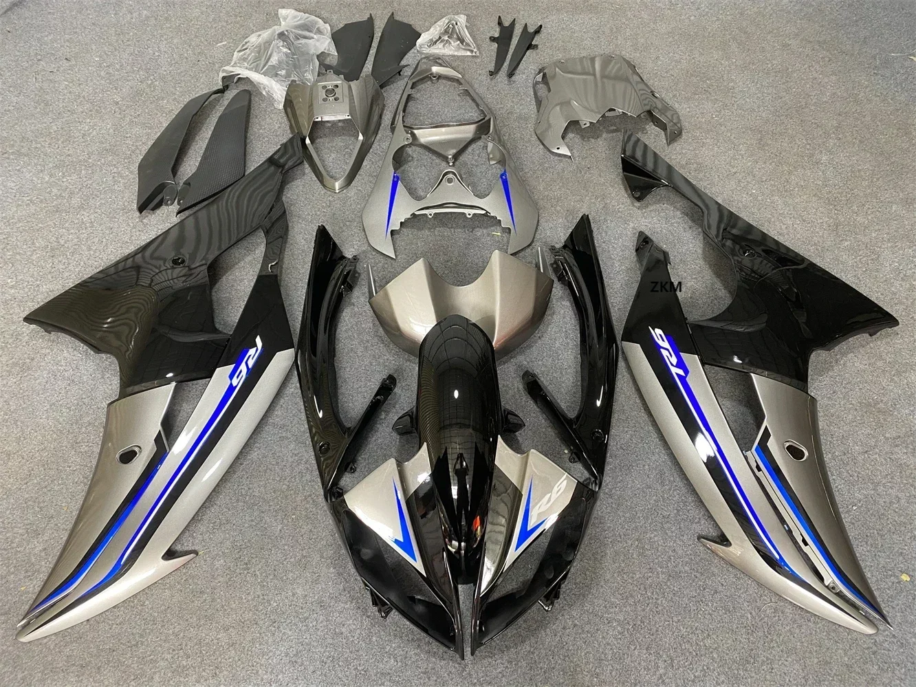 

Motorcycle Fairings Kit Fit For R6 2008 2009 2014 2015 2016 Bodywork Set High Quality ABS Injection NEW Silver Black