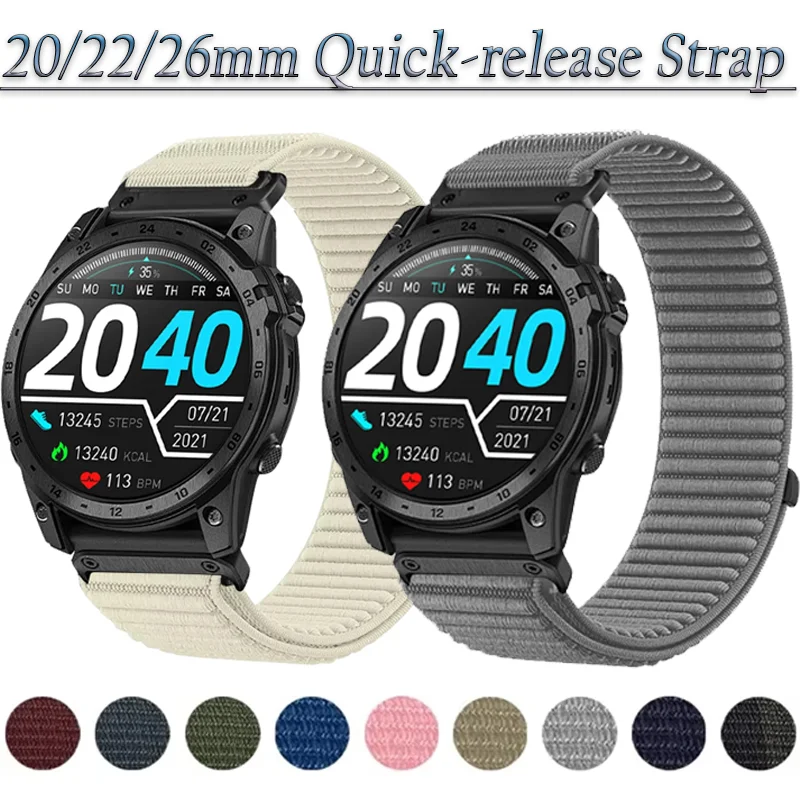 Quick-Release Nylon Strap - Premium Adjustable Wristband in Multiple Sizes