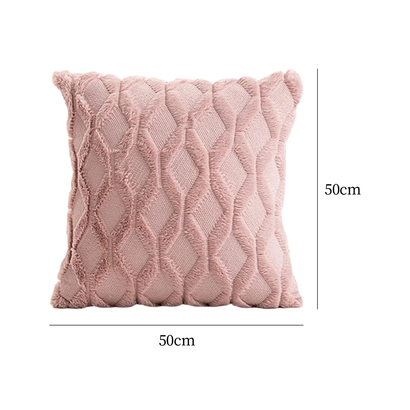 Shaggy Throw Pillow Case Handmade Pillowcase for Bed Decorative Gifts