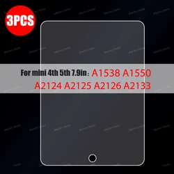 Premium Tempered Glass Screen Protector - Pack of 3 (Mini 4 5)