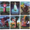 Inspirational Wicca Oracle Cards For Family Party High Quality Fortune Telling Divination Tarot Cards 5
