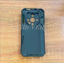 Durable Back Ring Holder Phone Case with Soft Silicone Cover - 6.56 for Ulefone Armor X16 (Black TPU Case)