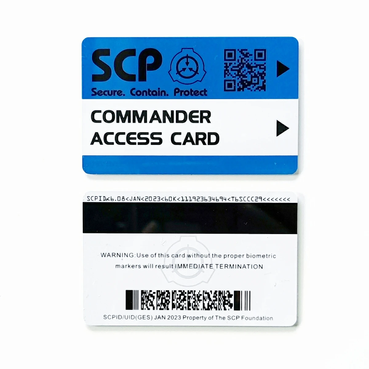 The SCP Files - WARNING: This number is not real. It is used for personnel  of The Foundation ONLY.