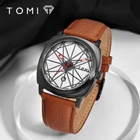 TOMI Fashion Men's Watch Luxury, Simple, Versatile Men's Quartz Watch Leisure Business Watch Men's Clock Gift 1