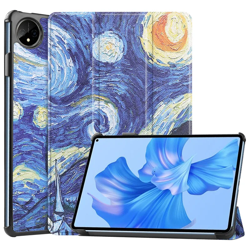 Tablet Fonda per Huawei Matepad Pro 11 Cover 2022 Custodia in pelle Tri Fold per Coque Huawei Matepad Pro 11 2022 Custodia da 11.0 pollici_voghion.com