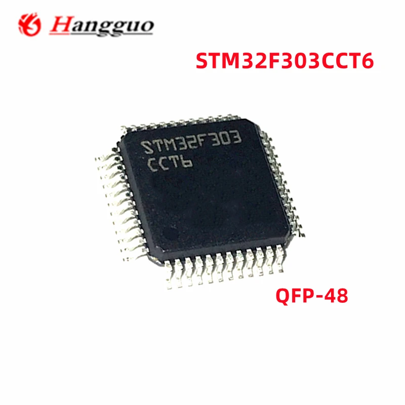 

10Pcs/Lot Original STM32F303CCT6 STM32F303 STM32 F3 IC 32-Bit 72MHz 256KB (256K x 8) FLASH QFP-48 IC Chip Best quality