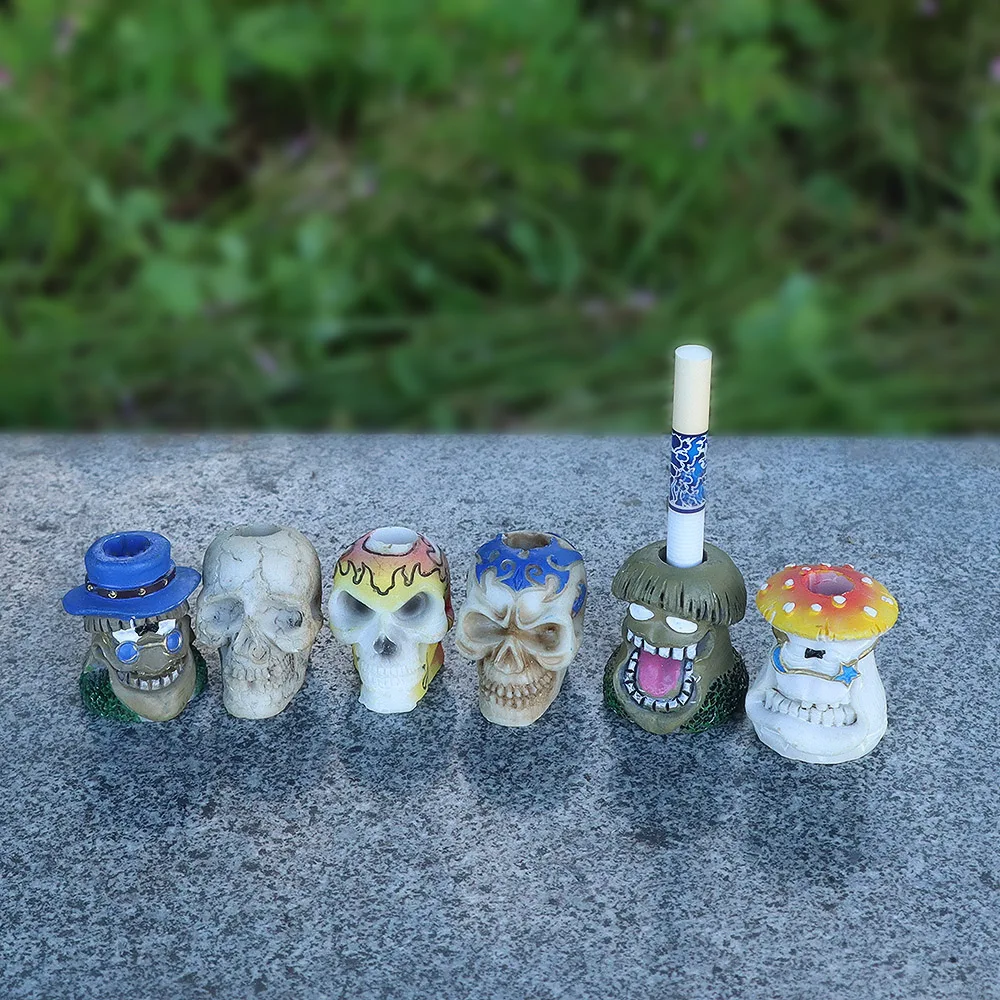 

24 pc Ceramic Cigarette Extinguisher Suit Mini 35*10mm Size Resin Ashtray