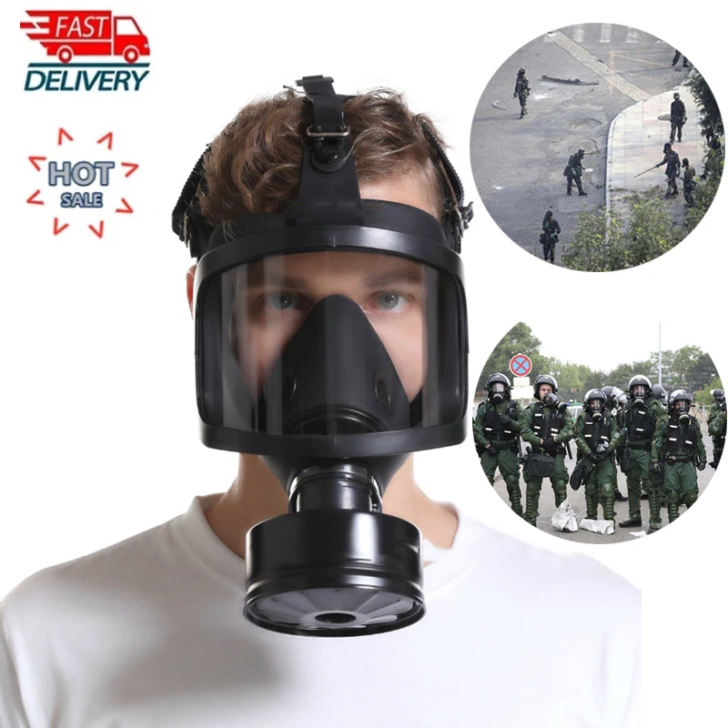 Masque à Gaz Chimique MF14, Protection Faciale Complète Auto-Amorçante,  Contre la Pollution Radioactive et les Radiations Nucléaires - AliExpress