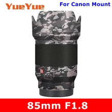 For  VILTROX AF 85mm F1.8 (For Canon Mount ) Anti-Scratch Camera Sticker Coat Wrap Protective Film Body Protector Skin Cover