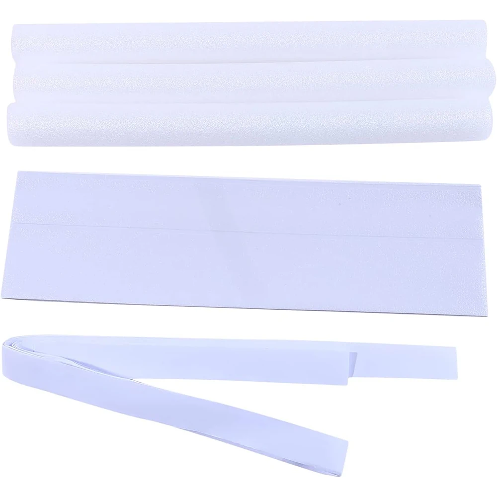 1-4pcs Self Adhesive Door Bottom Weatherstrip Sound Insulation Flexible Windproof Under Door Draft Rubber Foam Seal Strip
