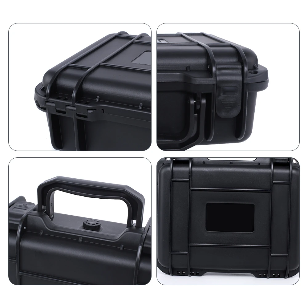 Vue latérale de l'étui de transport EVA+ABS pour FIMI X8 Mini Drone, coque dure et imperméable