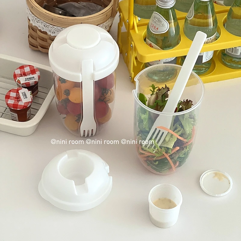 Salad Bowl Lunch Box Salad Bowl Bottle Salad Container Go Salad