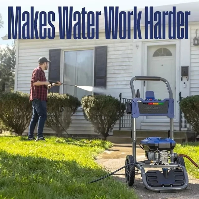 Westinghouse WPX3000e Electric Pressure Washer – 3000 PSI, 1.76 GPM, Induction Motor, Onboard Soap Tank