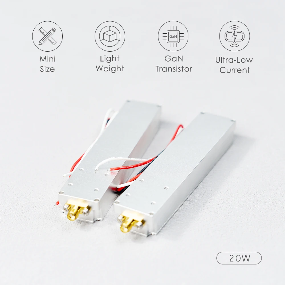 NEW 20W 390-520MHZ 500-650MHZ 650-800MHZ 800-950MHZ 950-1100MHZ POWER LTE AMPLIFIER NOISE GENERATOR Module