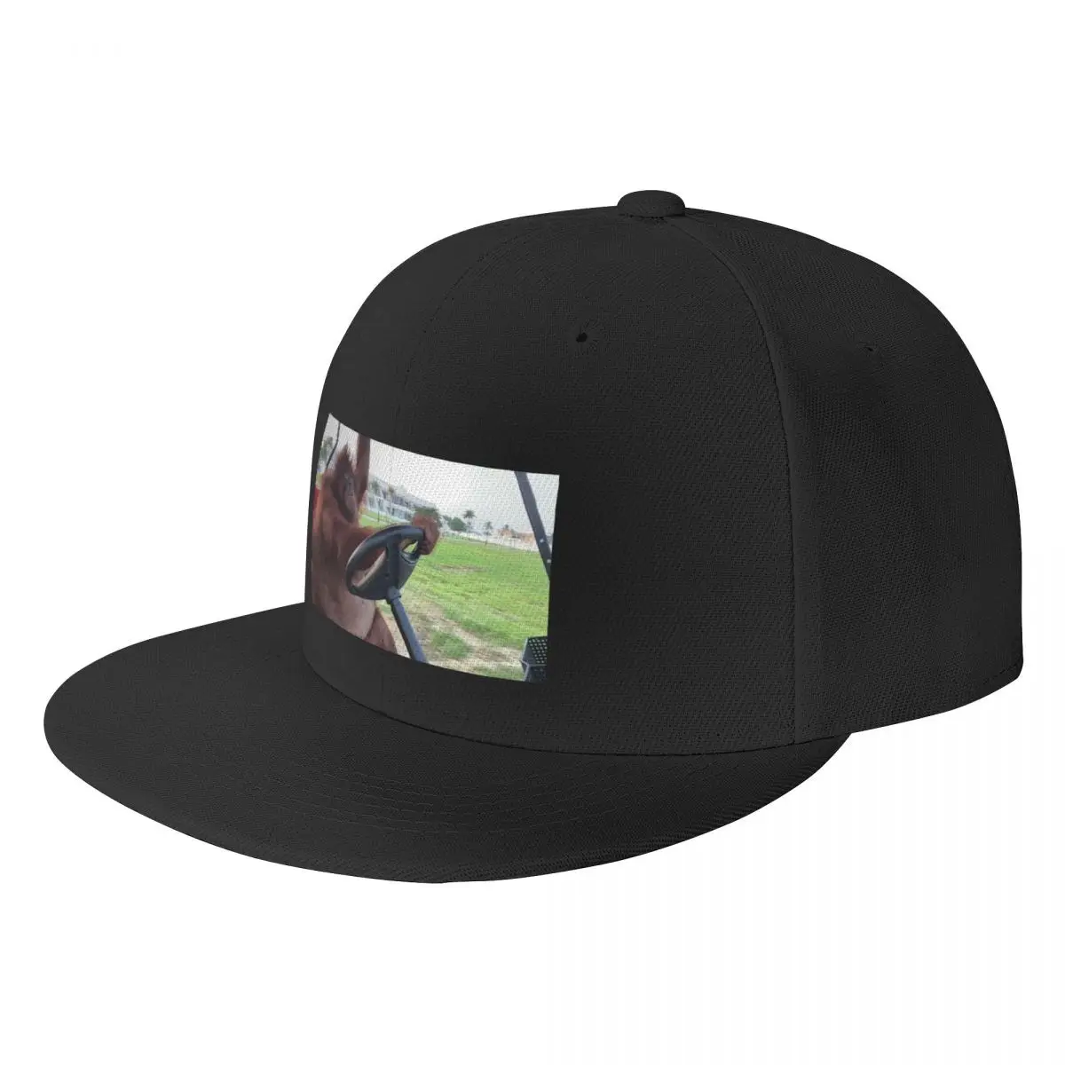 

Orangutan Driving Golf Cart Baseball Cap Luxury Brand Golf Cap Men's Hats Women's