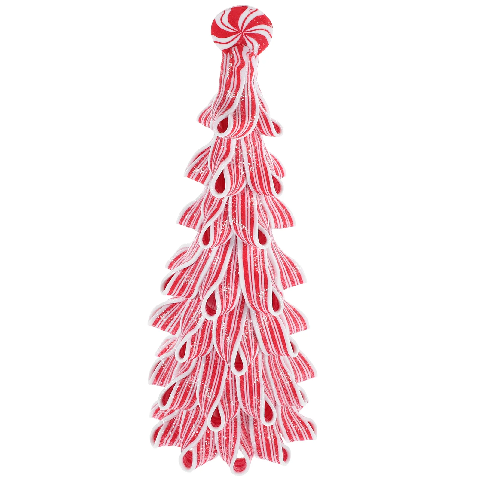 

Festival Artware Candy Christmas Tree Desktop Model Tabletop Xmas Scene Layout Prop Candy Pendant Home Desktop Decor Accessories